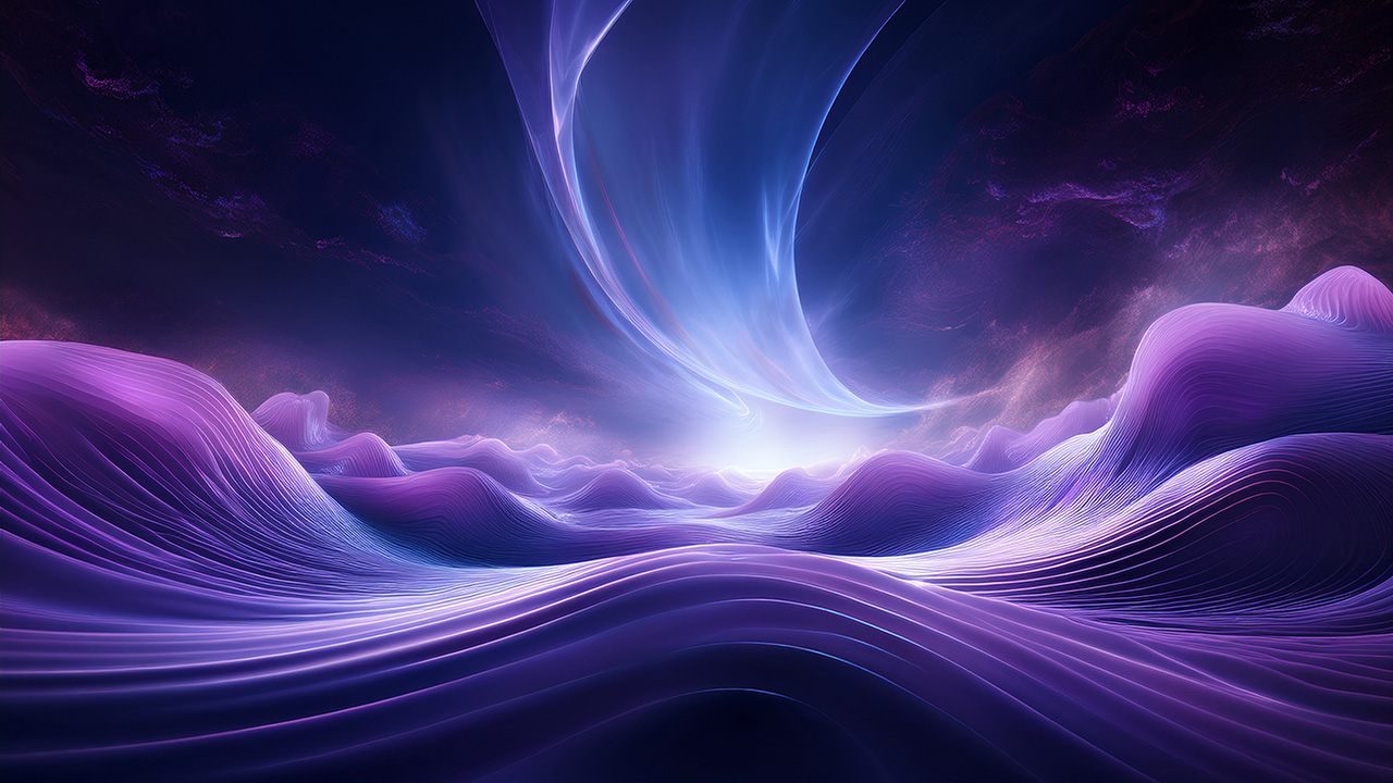 Cinematic Violet Meditation